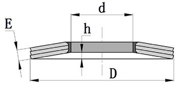 Trep Spring Washer drawing